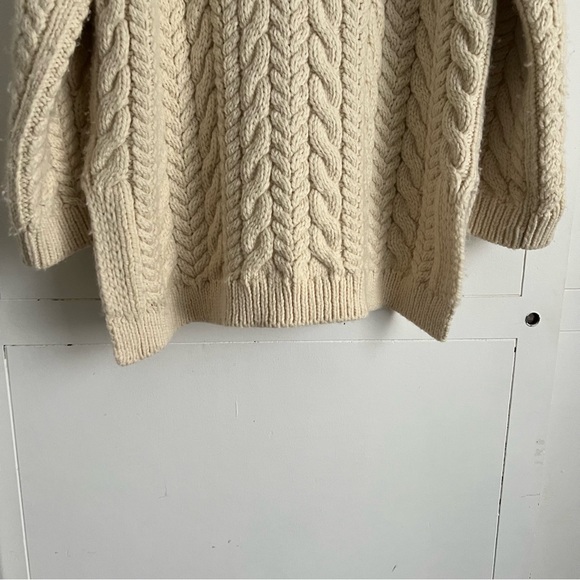 Mr. Mittens Half Zip Cable Jumper - Picture 6 of 8